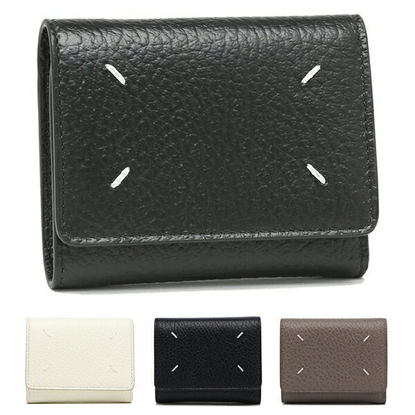 【年に１度の大感謝セール開催中です！】【大幅割引実施中！】★Maison Margiela メゾンマルジェラ 三つ折り財布 ミニ財布 メンズ レディース